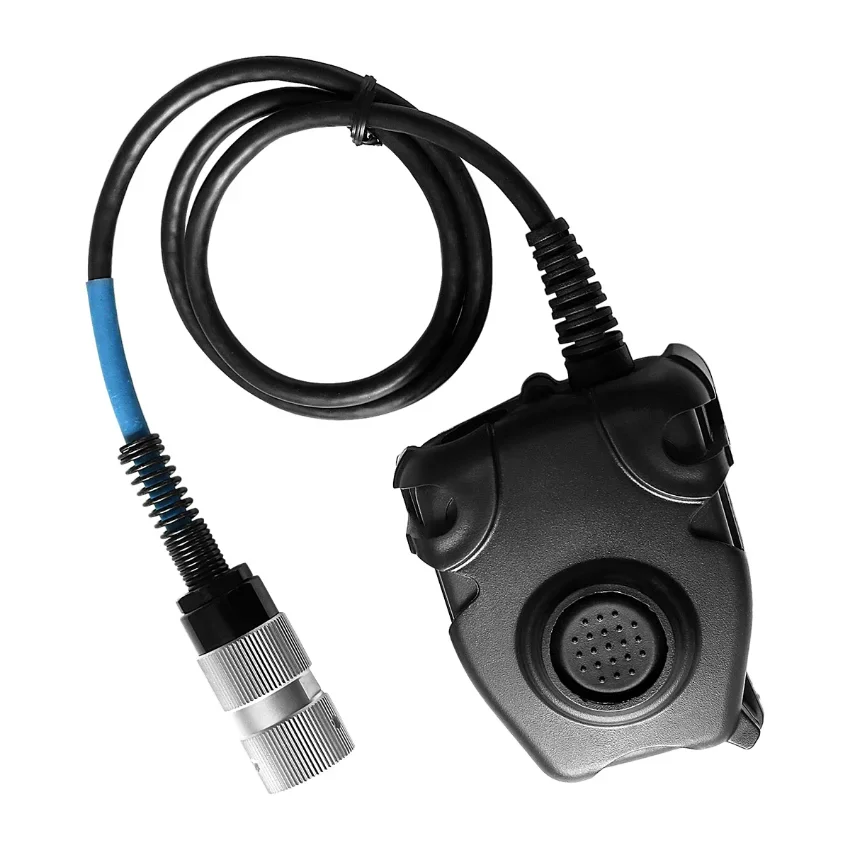 U94 PTT AN/PRC 163 PRC 148 PRC 152 PRC 152A Walkie-Talkie DIY Connector U-283/U 6-Pin Plug To Kenwood Socket Adapter HarrisDummy