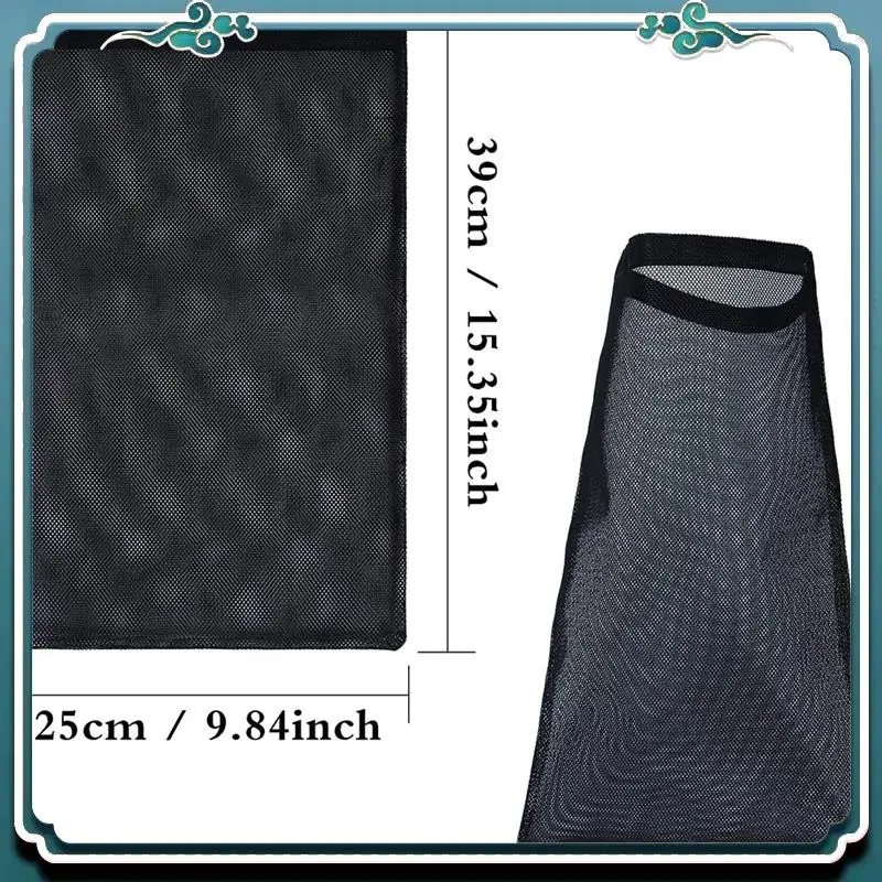4 Pack Dryer Vent Lint Bags Lint Traps Black Dust Bag For Outdoor Dryer Vents Capturing And Dust