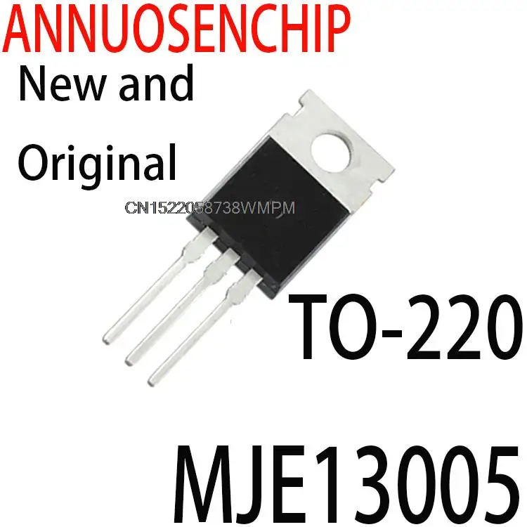 10PCS New and Original E130052 TO220 NPN TRANSISTORS E13005 TO220