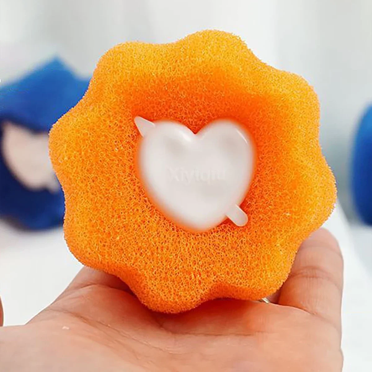 3pcs-Laundry Ball Kit Washing Machine Sponge Cleaning Balls Reusable Clothes Hair Cleaning Tool Pet Hair Remover Lint Removal 4