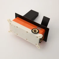 Kemaidi ก๊อกน้ำอ่างน้ำสีดำด้านฝังกล่องวาล์วก๊อกน้ำซิงค์ห้องน้ำติดผนังมือจับเดี่ยวน้ำตกผสมก๊อก 5