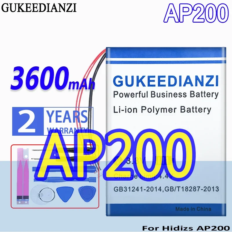 

Аккумулятор высокой емкости аккумулятор GUKEEDIANZI 3600 мАч для Hidizs AP200