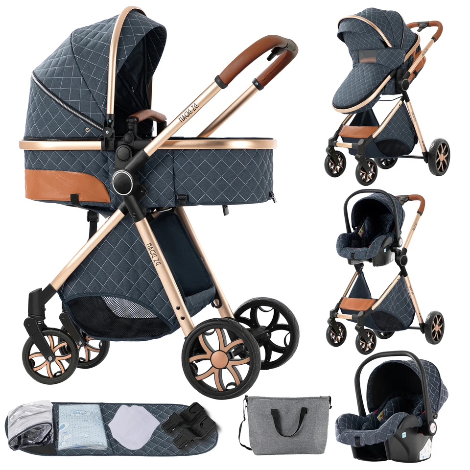 3 in 1 Lightweight Baby Travel Stroller System