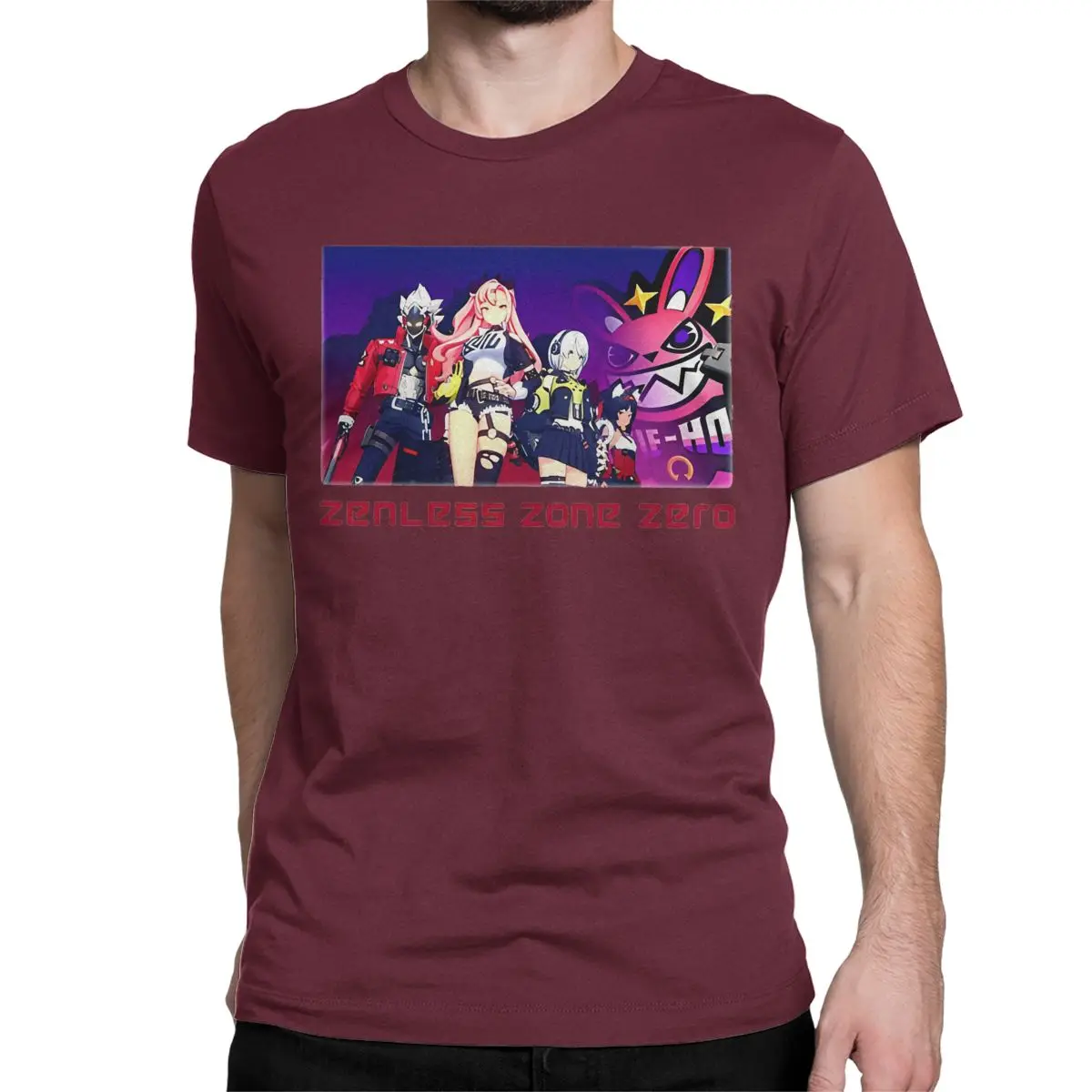 thumbnail image 1 of Camisetas de anime Zenless Z Zero para hombre y mujer, divertidas camisetas de algodón, cuello redondo, manga corta, idea de regalo, ropa, 1 of 7