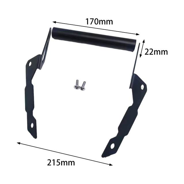 Motorcycle Navigation Bracket Handlebar Bracket with Mounting Hardware Phone Mount Mounting Bracket for Transalp 750 2023