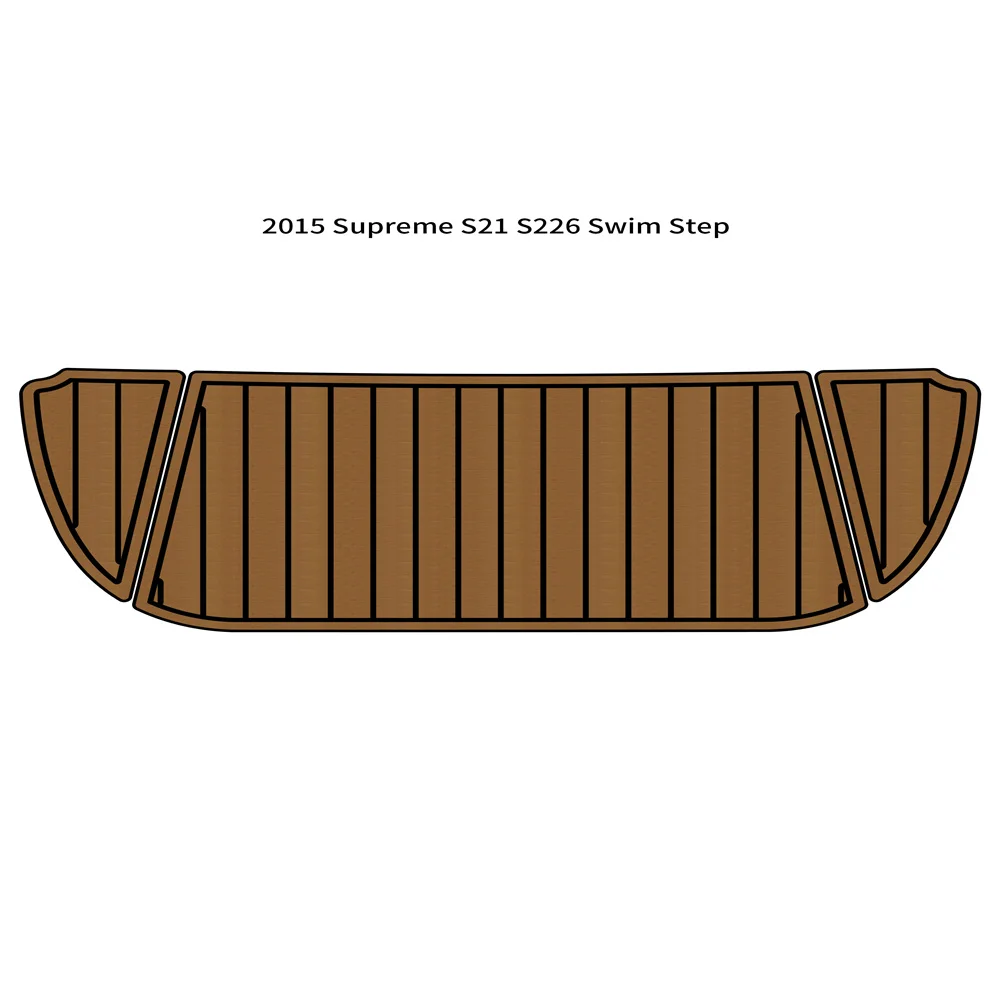 

2015 г., напольный коврик Supreme S21, S226 для плавания на платформе, для лодки, напольный коврик из пеноматериала EVA, тикового цвета