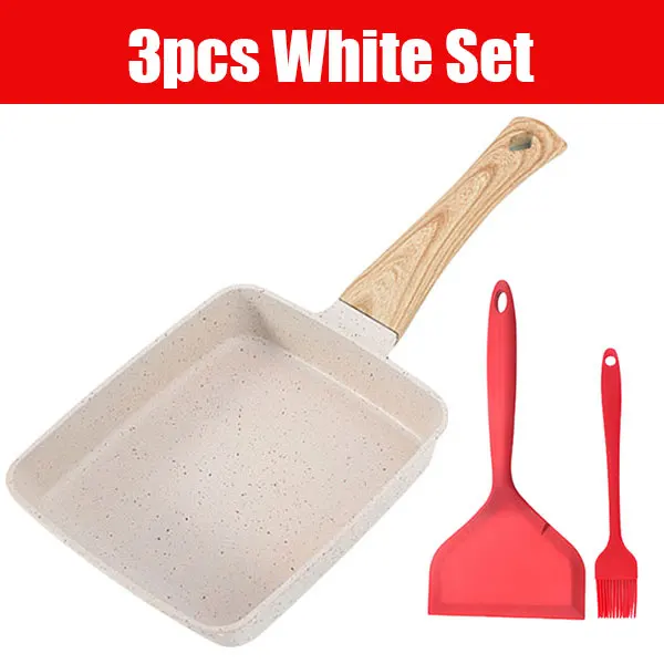 Nonstick Japanese Omelette Pan with Detachable Handle