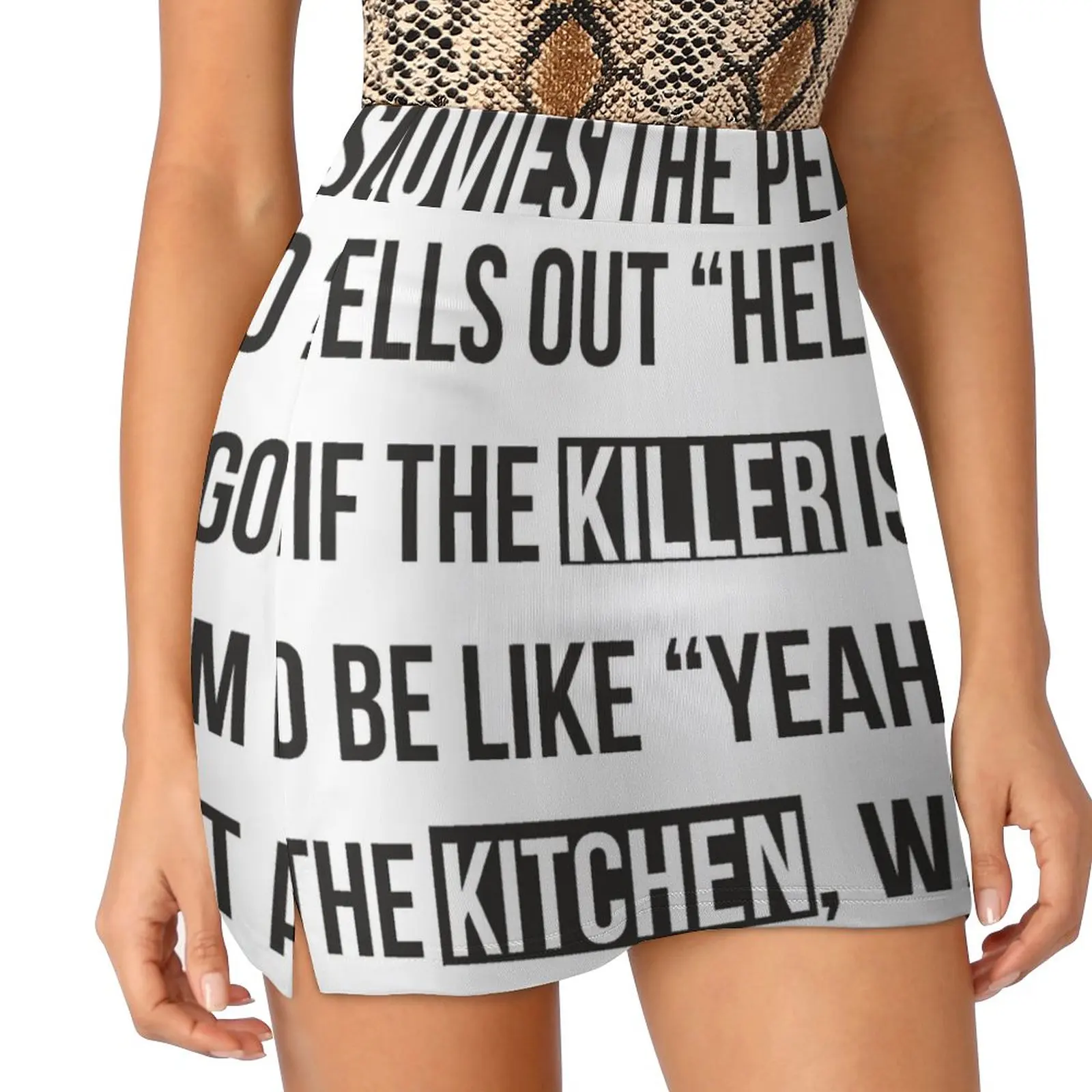 Movies Light Proof Trouser Skirt short skirts for women korean clothes ladies