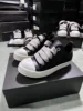 Brand Classic Design Retro Thick Shoelaces Black Cowhide Leather O-wen Men Shoe Lace-up Low Top Casual Women Street Flat Sneaker 6