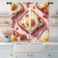 2pc,  Drapes Breakfast Polyester,Without Electricity Birthday Party Perfect for All Occasions decorate 2