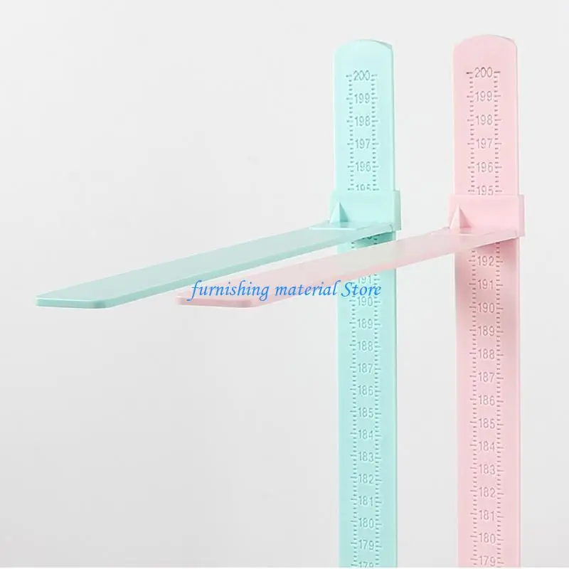 벽 높이 차트 눈금자 어린이를위한 Y5GD 성장 차트 벽 중립 어린이 높이 벽 차트에 대한 높이 측정 설치가 용이함