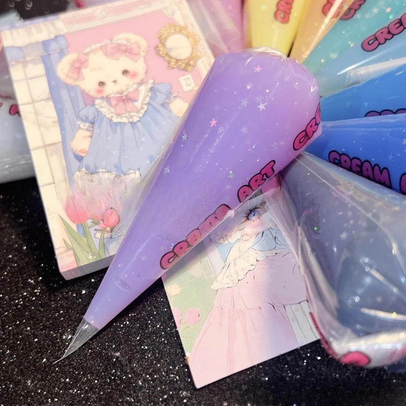 DIY Crystal Cream Tape for Phone Case and Hairpins