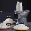 110V/220VMultifunctional Vegetable Carrot Potato Dicing Machine Cutter Slicer Commercial Dicing Machine Small Electric Slicer 6