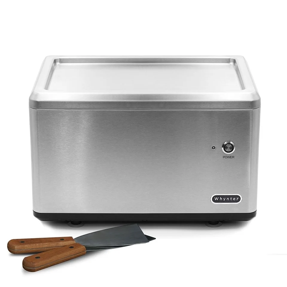 Portable Automatic Ice Cream Maker with Compressor