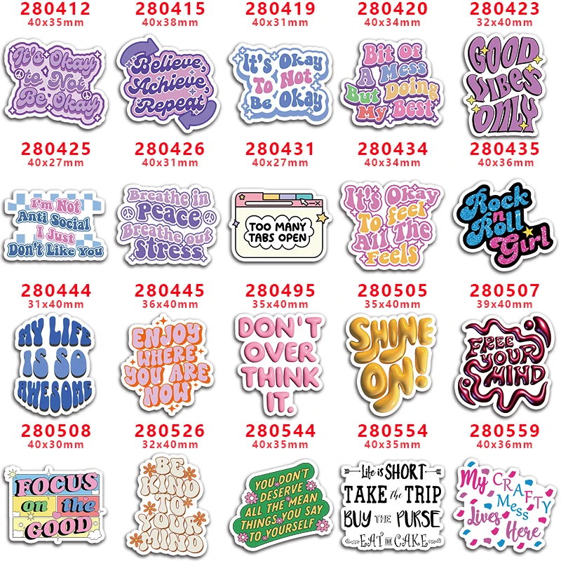 Flat Back Planar Resins, DIY Craft Supplies, Cartoon Character, Written Language, PR280412, 10 Pcs