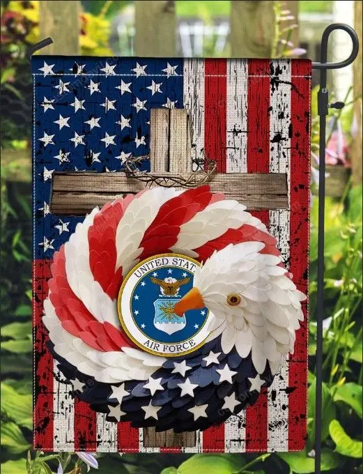 Us Air Force Eagle/Us Army Eagle/Us Army Eagle 3D Flag Stampa Completa Garden Flag Hanging House Decoration Style