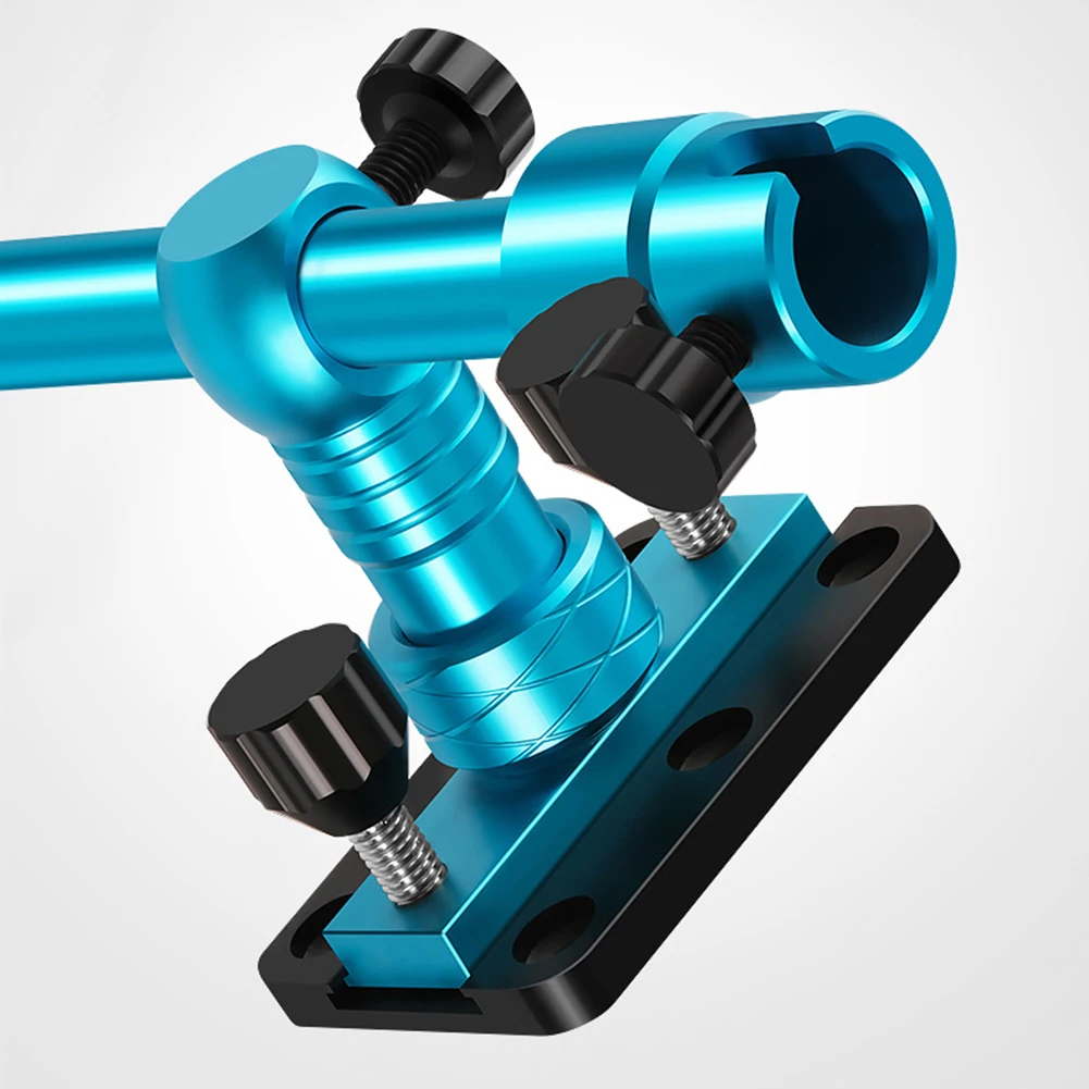 3 Pcs Set Fish Basket Stand 360 Degree Rotating Turret Frame Aluminum Alloy Fishing Rod Holder Bait Storage Rack Fishing Tools