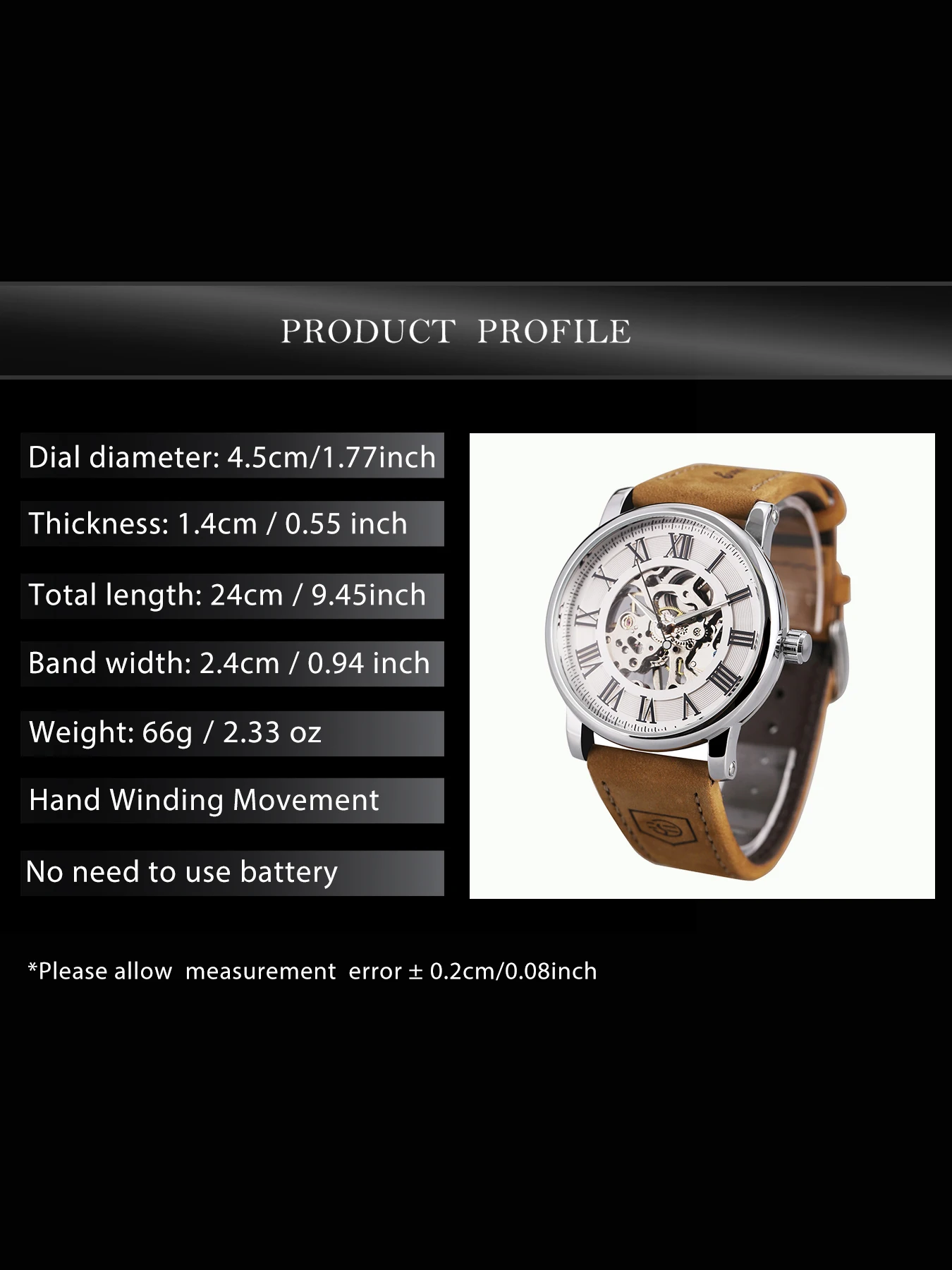 Luxury Skeleton Mechanical Watch For Men With Leather Strap_voghion.com