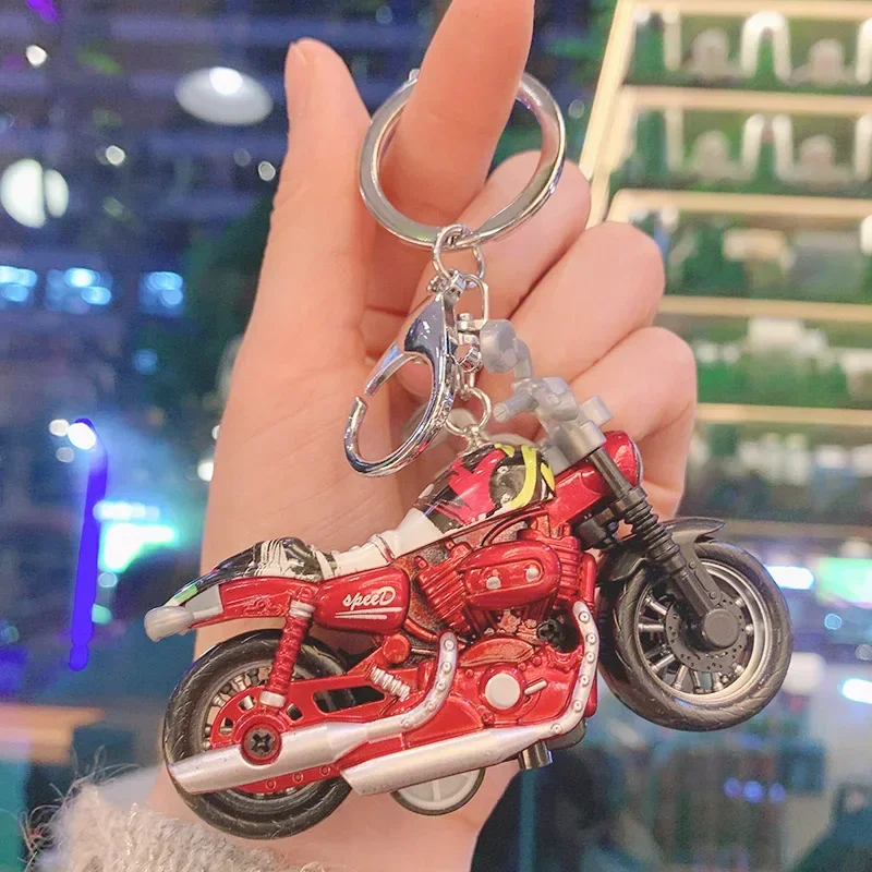 

Cool New Design Mini Motorcycle Zinc Alloy Personalized Pendant Keychain