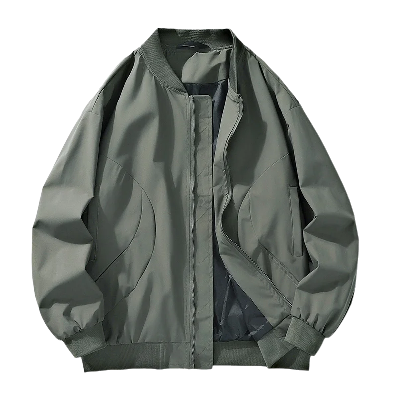 2025 Giacca da uomo primavera autunno uomo cappotto moda allentato giacca bomber da uomo abbigliamento da lavoro giacca cargo capispalla High Street 1