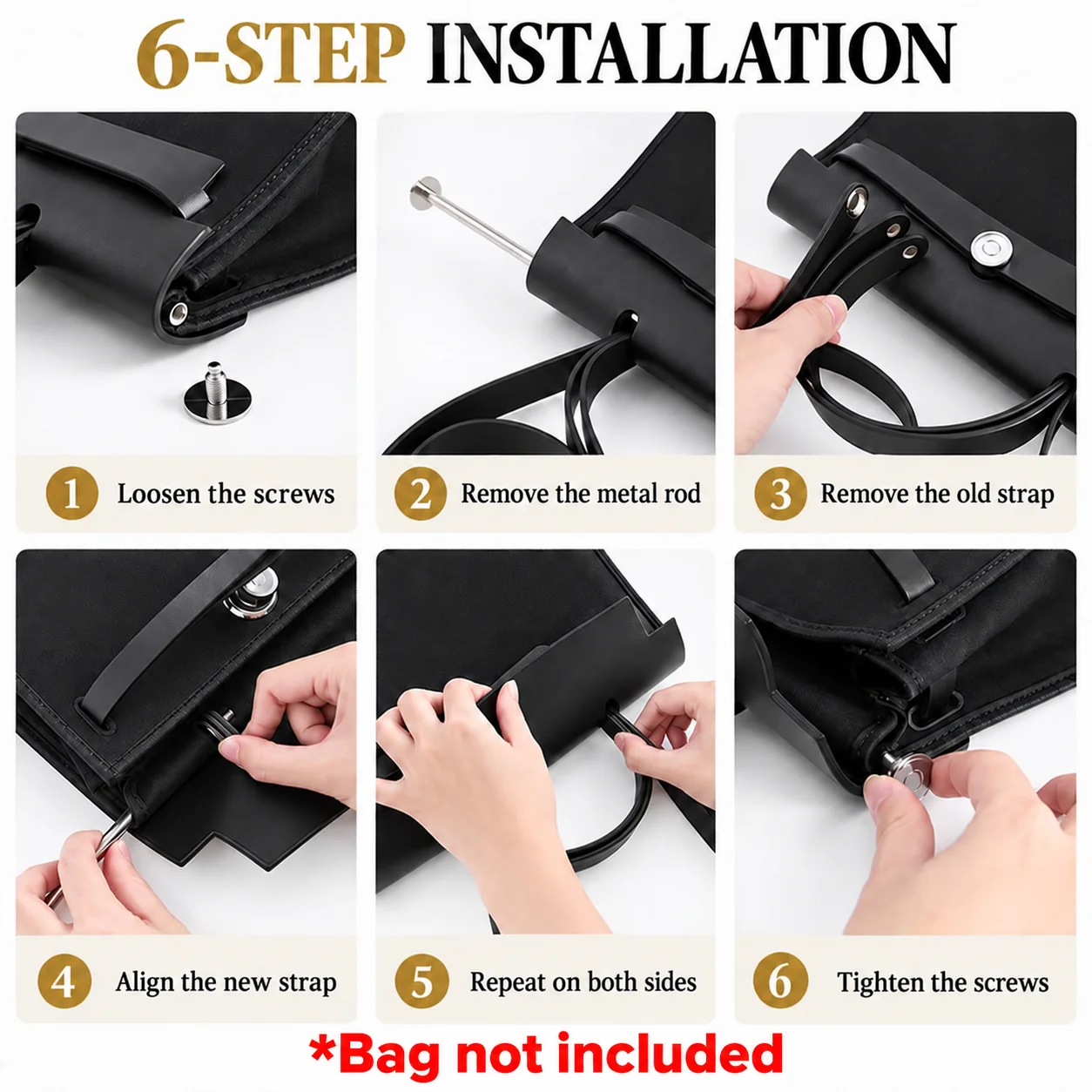 Bag Shoulder Strap For Herbag Mini Canvas Material Waterproof Bag Insert Durable Fashion Bag Strap Modification Bag Accessories