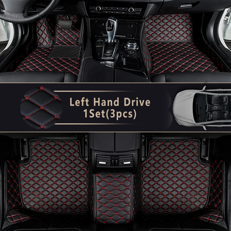 LHD(3pcs)black red