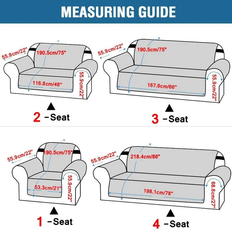 Waterproof Plaid Fabric Sofa Cover Anti-Slip Sofa Armchair Covers Folding Living Room Sofas Slipcover For 1/2/3/4 Seat sofa covers