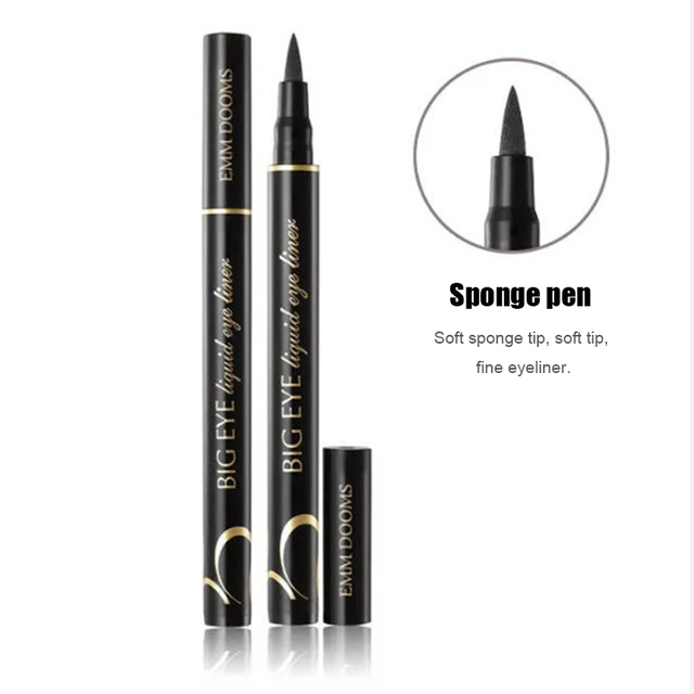 1 Pcs Eyeliner Liquid Pen Waterproof Long Lasting Quick Drying Smooth Makeup Beauty Matte Eyeliner Stamp Eye Pencil 4