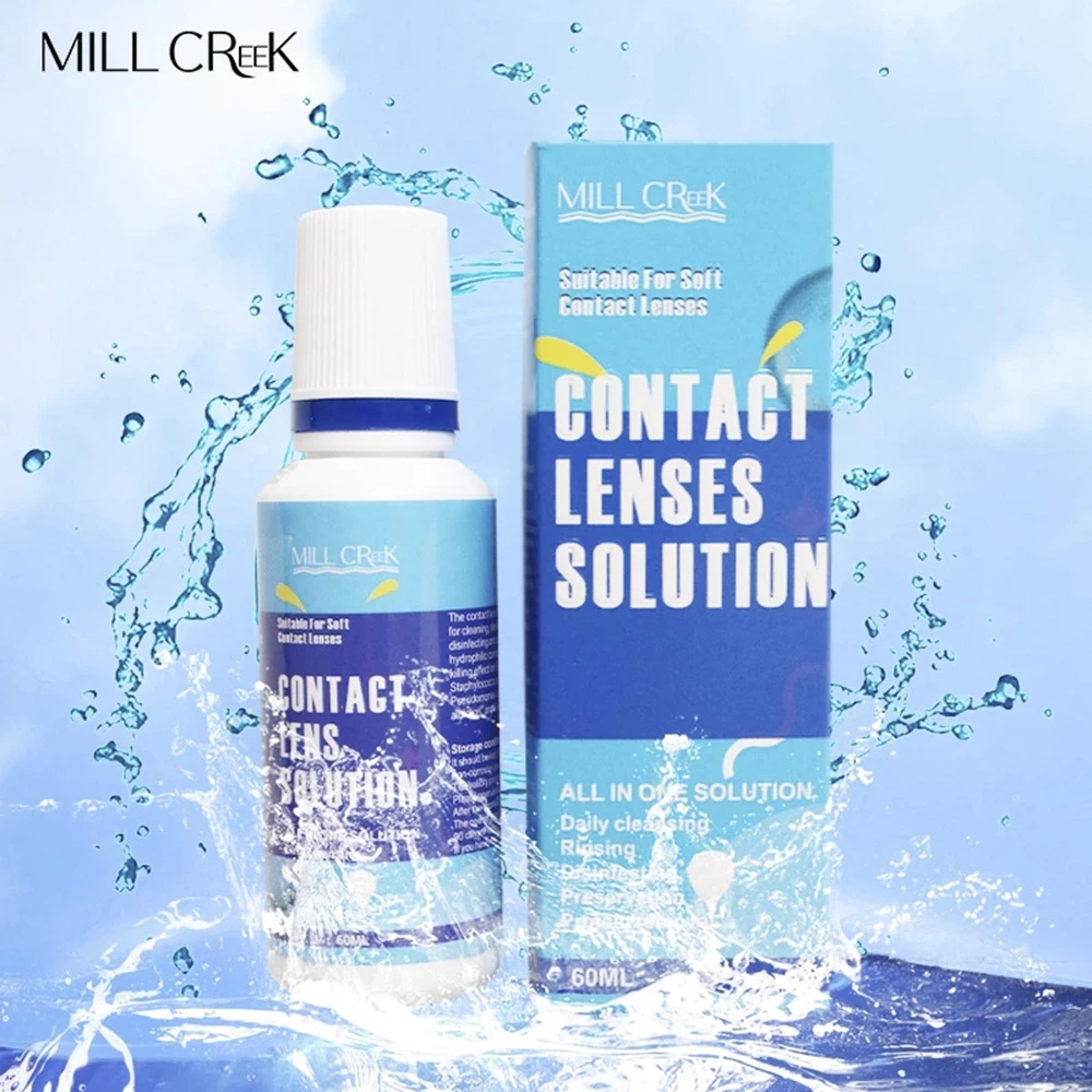 60ML Contact Lens Liquid Nursing Solution For Contact Lenses Drops
