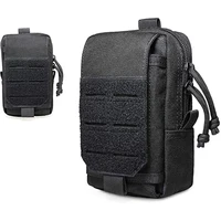 Tactical EDC Molle Pouch Outdoor  Waist Fanny Tool Pack Men 6.5" Phone Bag Purse Camping Gadget Bag Hunting Accessories 1