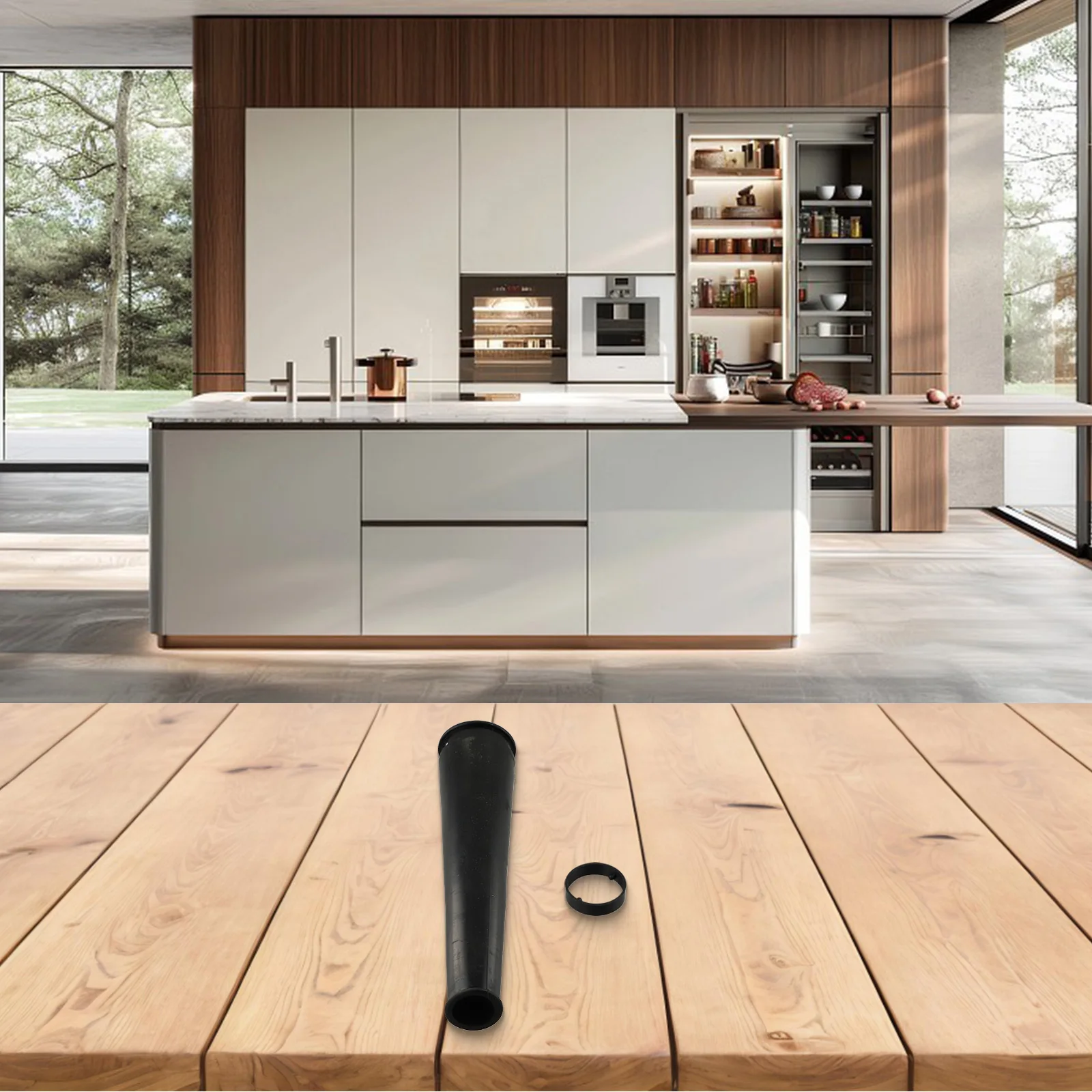 Description Picture 2 of itemRubber Short Suction Nozzle DUB182 DUB183 Blower Vacuum 123245-4 Platic Hair Dryer Buckle 23*4*2.3cm Household Supplies