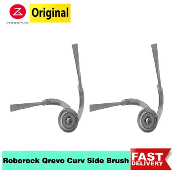Pezzi di ricambio originali per spazzole laterali Roborock per Roborock Qrevo Curv/Saros 10/10R/Z70 Spazzole per bordi ad arco di ricambio per aspirapolvere