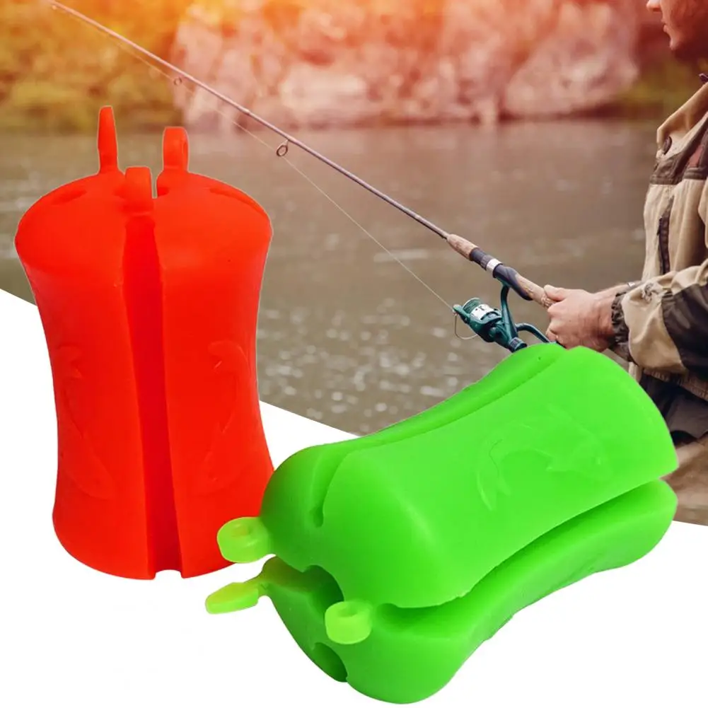 Fishing Rod Tie Beam Plastic Solid Color Lure Pole Tie Holder High