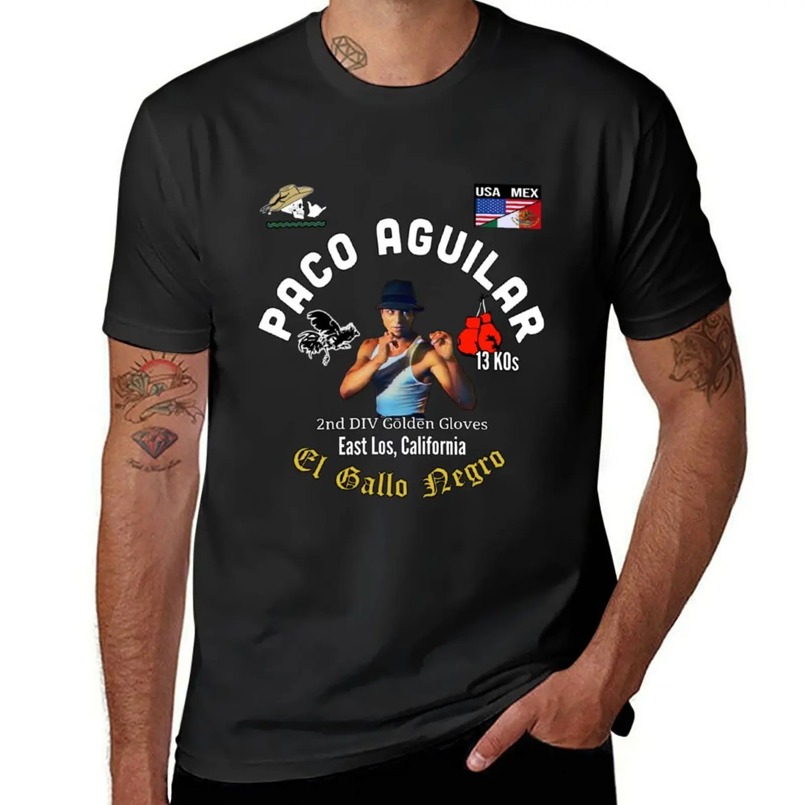 Origins- Paco Aguilar T-Shirt plus size tops customs korean fashion kawaii clothes mens workout shirts