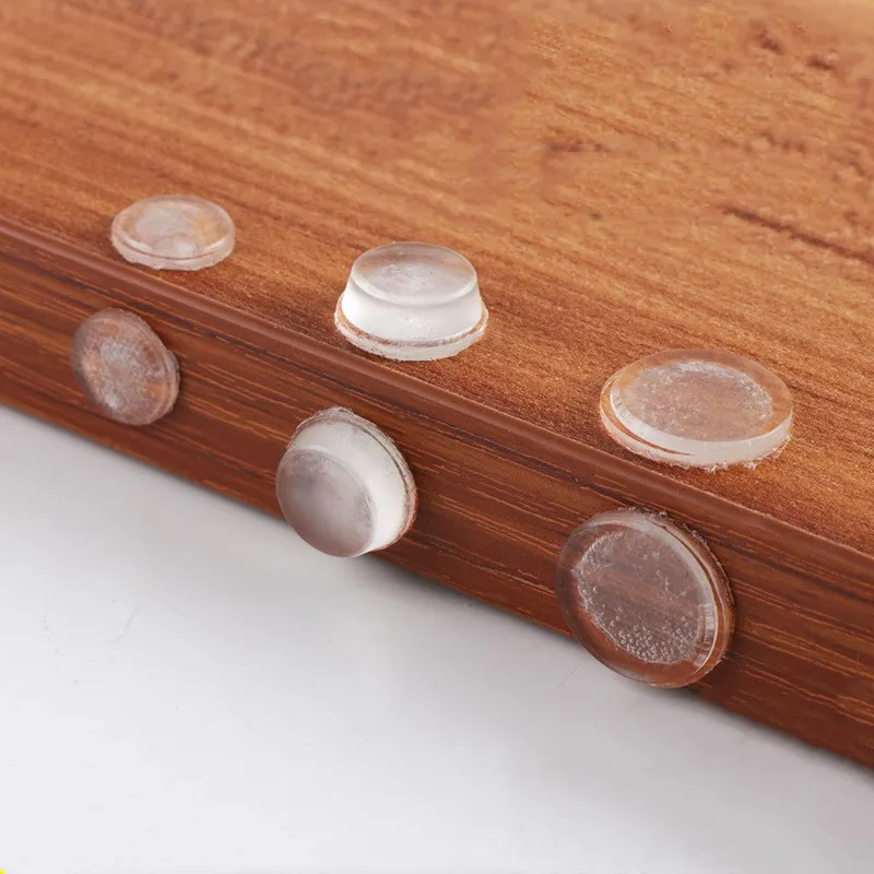 Rubber Muffling Anti-collision Door Stops Silicone Cabinet Drawers Cabinet Bumpers Furniture Hardware 40-50pcs/set KK&FING Silicone Furniture Pads Rubber Furniture Pads Silicone Door Stoppers Rubber Door Stoppers