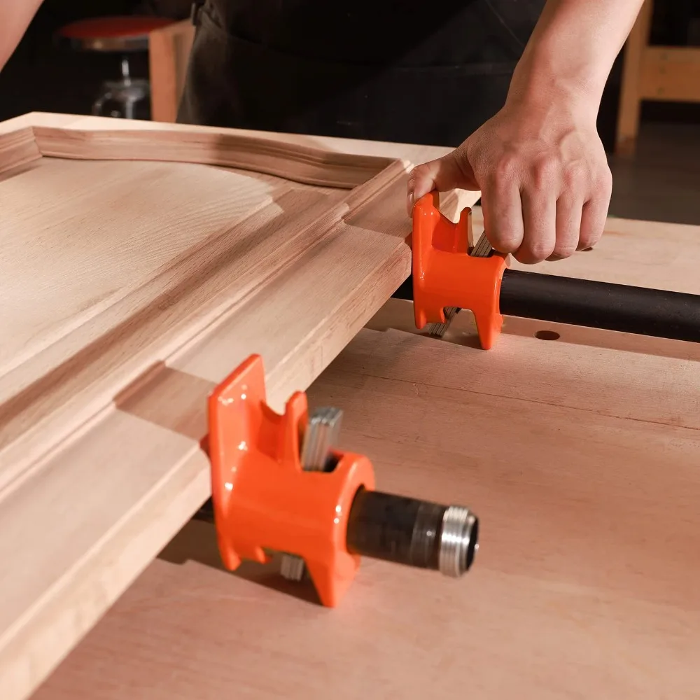 

Wood Clamps Pipe Clamps Durability Professional Woodworking Gluing clamp Gluing Pipe Parallel