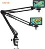 Hayve Microscope Arm Stand，Adjustable Metal Bracket Coin Microscope Mount  Compatible with DM4 DM9 MS1 MS3 1