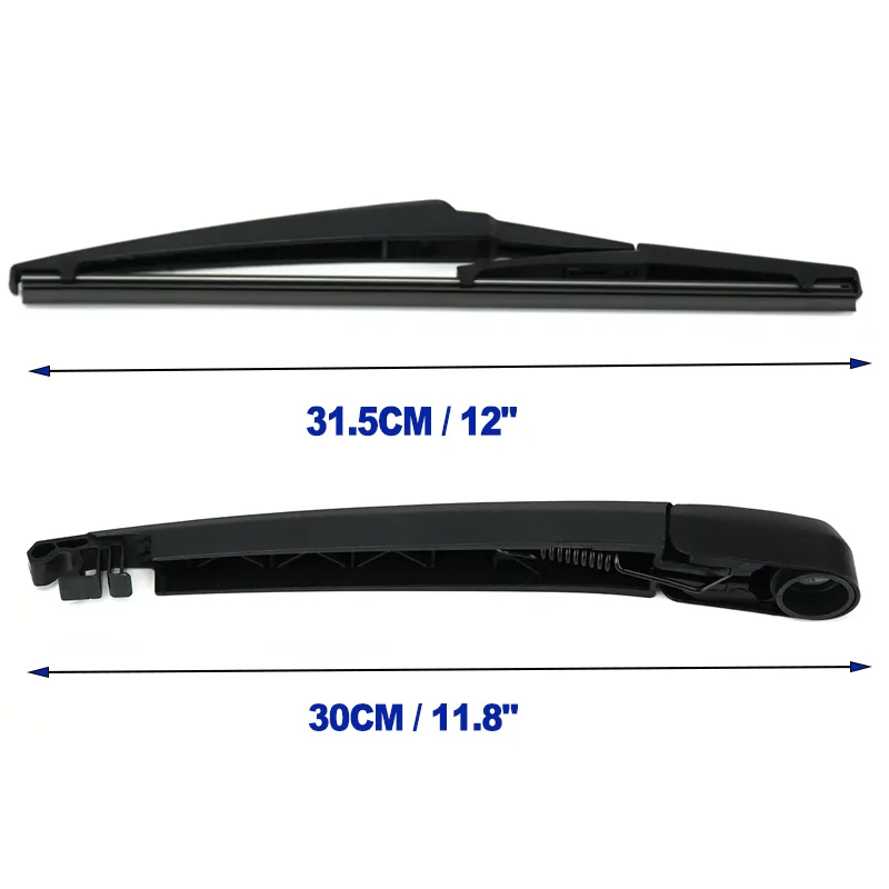 Rear Wiper Back Arm Blade Set For Mazda 3 Hatchback 12"/300mm Car Windshield Windscreen 2014 2015 2016 2017 2018 2