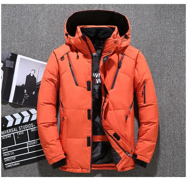 Thick Warm Winter Jacket Men Diagonal zipper Casual Down Hooded Coats Parka  Casual Outdoor Windbreaker Parkas Hombre Invierno - Price history & Review, AliExpress Seller - ZHAN DI JI PU Store