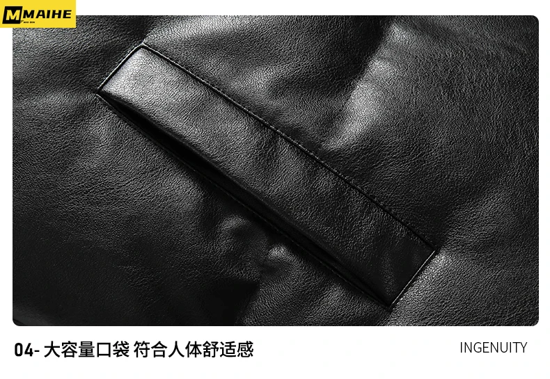 Winter Cotton Jacket For Men's Korean Standing Collar Warm Jacket, Fashionable Casual Windproof And Waterproof Men's Clothing