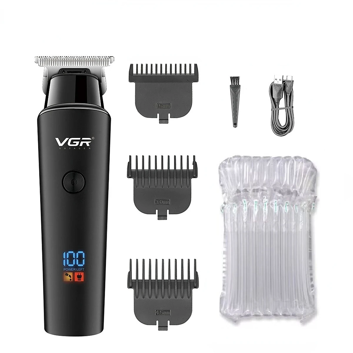 VGR ماكينة تشذيب الشعر الاحترافية ماكينة قص الشعر...