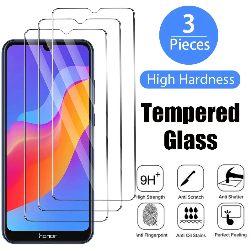 

3Pcs Tempered Glass For Honor X5 X6 X7 X8 X9 X7A X8A Screen Protector On Honor 9 9X 8X 8A 9A 8C 10i 20i 10 Lite 20 Pro Glass