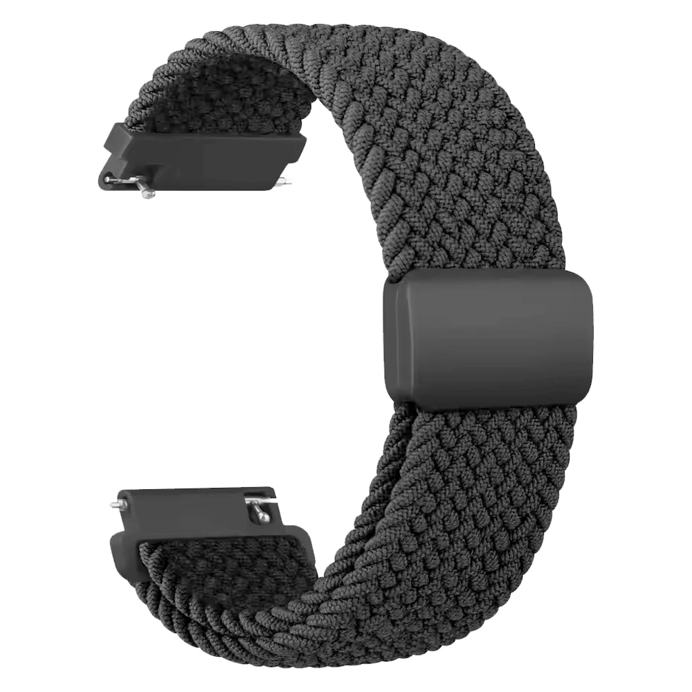 Elastic Braided Nylon Watch Strap, 20mm/22mm, Ocean Edition Replacement Band