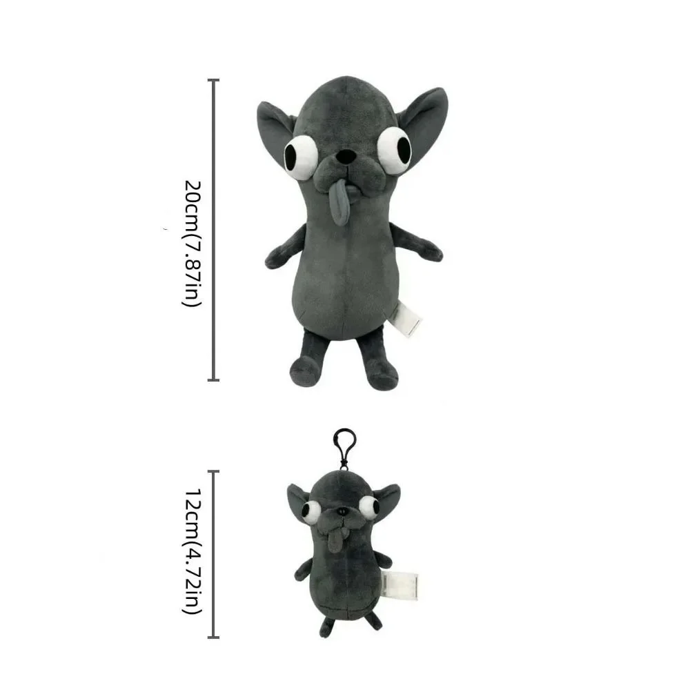 Stuffed Animals Chihuahua Plush Toy Puppy Pet Keychain Pendant Stuffed Chihuahua Doll Realistic Kawaii Plush Chihuahua Kids Toy - 6