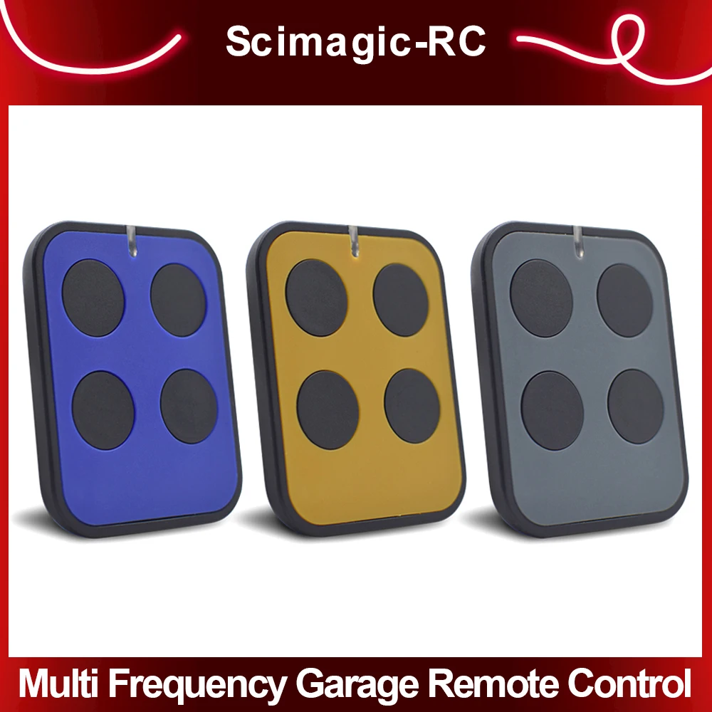 XIHADA Mando A Distancia Universal Para Puerta De Garaje, Control Remoto Para Su Casa, Con Frecuencias Múltiples, De 280 MHZ A 868 MHZ