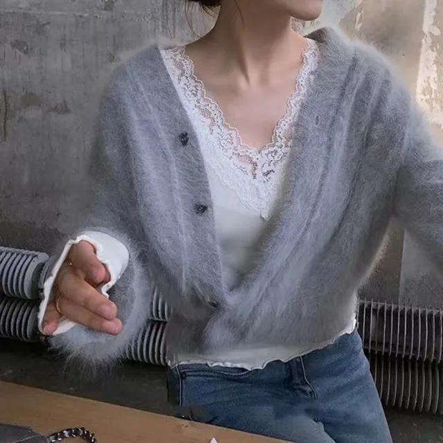 White Lace T-shirts Women Basic Spliced Delicate Sexy Ladies French Style Aesthetic Long-sleeve Slim Gentle Winter Inner Tops 5