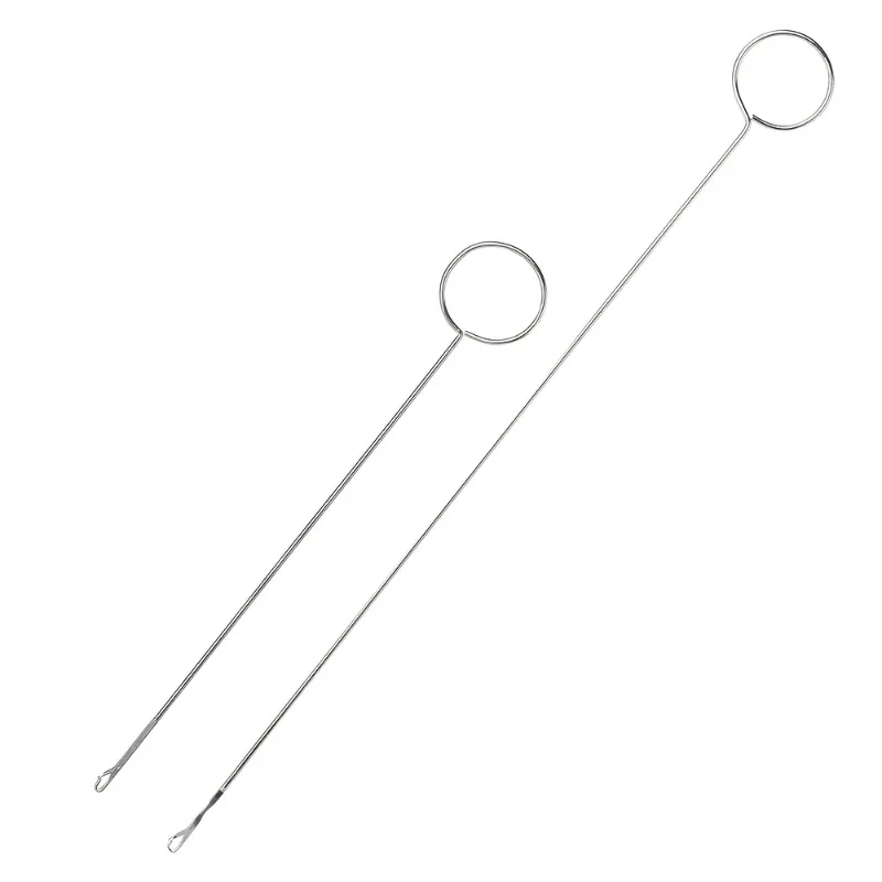 2 Sets of Stainless Steel Sewing Strapers Long and Short Sewing Supplies - 2