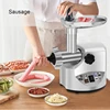 Commercial Meat Grinder Electric Meat Mincer  Heavy Duty Industrial Meat Mincer Machine 3 Grinding Plates 3
