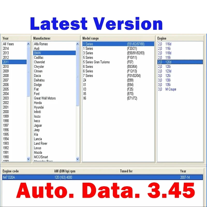 

Auto Data 3.45 wiring diagrams data with install video auto.data 3.45 software version update to 2014 year Auto repair tool Data
