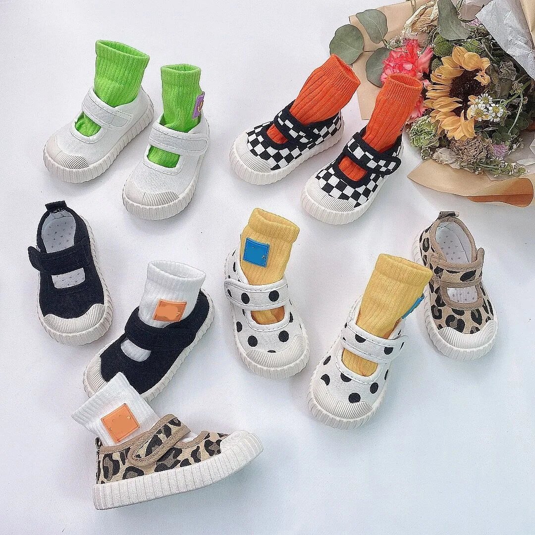 2023 Summer Canvas Shoes Baby Sandals Girl Toddler Shoes Kids Comfortable Casual Shoes Spring Autumn Board Shoes For Kids Girls